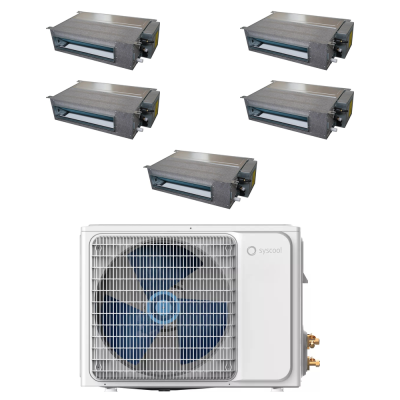 Syscool EASY MULTI5 42 EVO HP Q / MULTI DUCT 12 EVO HP Q + MULTI DUCT 09 EVO HP Qx4