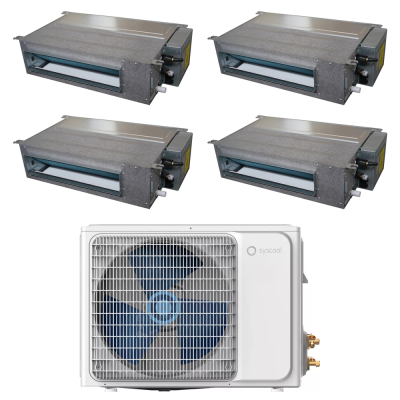Syscool EASY MULTI4 36 EVO HP Q / MULTI DUCT 12 EVO HP Q + MULTI DUCT 09 EVO HP Qx3