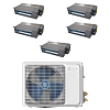 Syscool EASY MULTI5 42 EVO HP Q / MULTI DUCT 12 EVO HP Q + MULTI DUCT 09 EVO HP Qx4