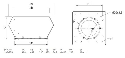 Systemair DVCI 225-S Systemair DVCI 225-S