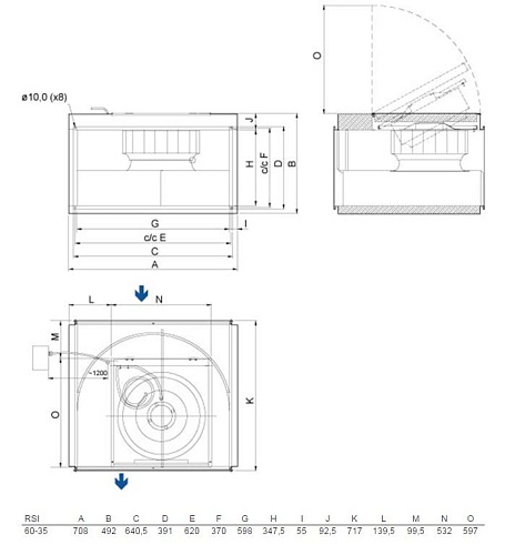 Systemair RSI 60-35 L3 sileo Systemair RSI 60-35 L3 sileo