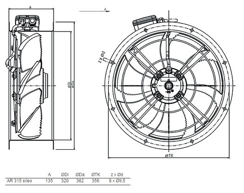 Systemair AR 315DV SILEO Systemair AR 315DV SILEO