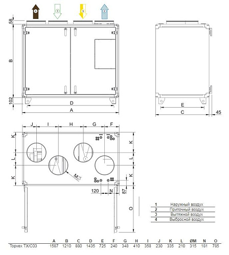 Systemair Topvex TX/C03 EL-R Systemair Topvex TX/C03 EL-R