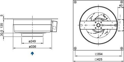 Systemair KV 250 M sileo Systemair KV 250 M sileo