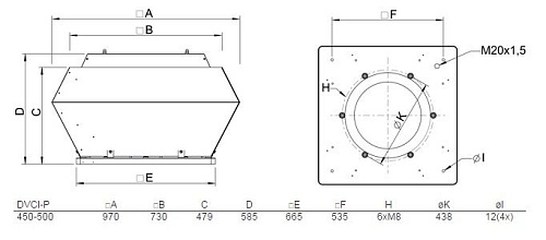 Systemair DVCI 500-P Systemair DVCI 500-P