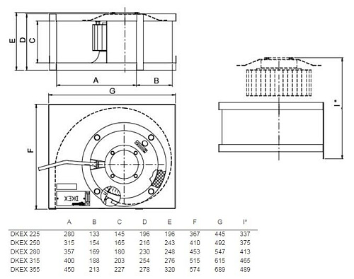 Systemair DKEX 315-4 Systemair DKEX 315-4