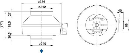 Systemair K 250 M sileo Systemair K 250 M sileo