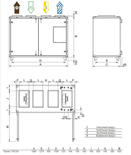 Systemair Topvex TX/C04 HWL-R Systemair Topvex TX/C04 HWL-R