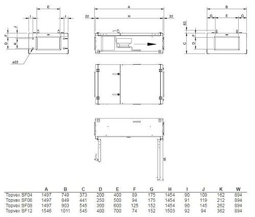 Systemair Topvex SF04 HWL Systemair Topvex SF04 HWL