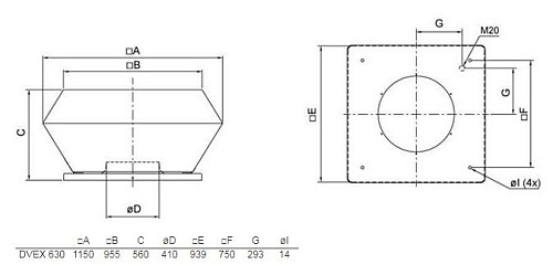 Systemair DVEX 630D6 Systemair DVEX 630D6