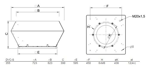 Systemair DVC 355-S Systemair DVC 355-S
