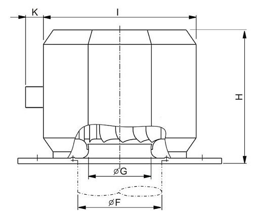 Systemair DVV-EX 560D4-XL Systemair DVV-EX 560D4-XL