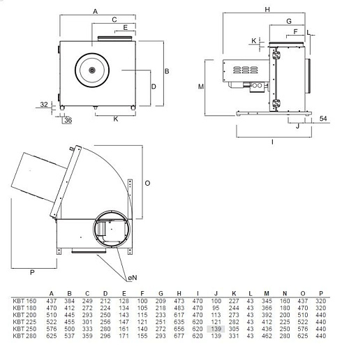 Systemair KBT 200EC Systemair KBT 200EC