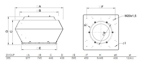 Systemair DVCI 355-P Systemair DVCI 355-P
