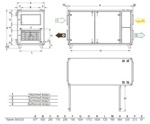 Systemair Topvex SX/C03 EL-R Systemair Topvex SX/C03 EL-R