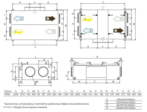 Systemair TOPVEX FR08EL-L-CAV Systemair TOPVEX FR08EL-L-CAV